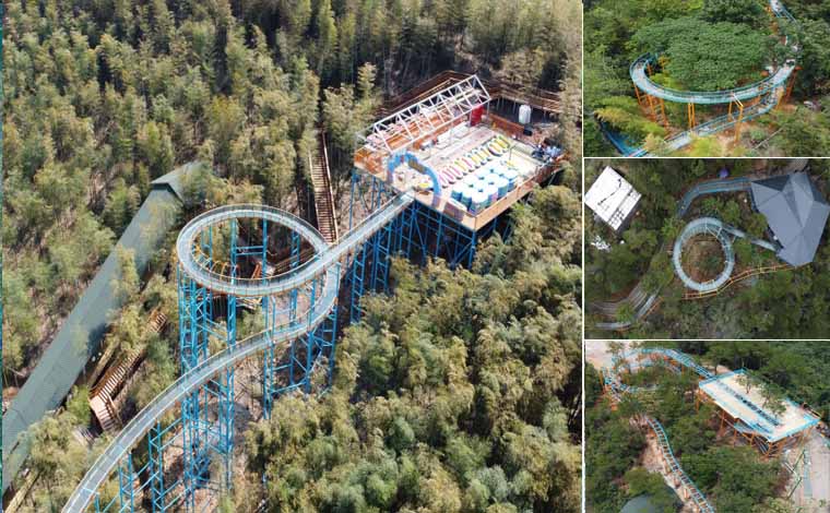 裝配式玻璃水滑道